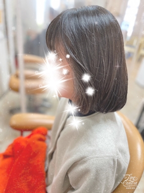 3ヶ月振りにカットにご来店下さりました